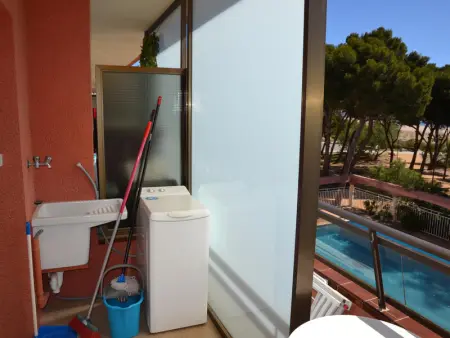 Bel Appartement en Bord de Mer avec Piscine, Terrasse et Climatisation à L'Estartit - Photo 17