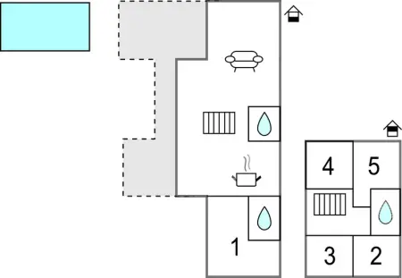 Location Maison 10 personnes à Sauveterre - Photo 23