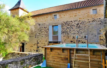 Le Clos Des Vigie, Maison 8 personnes à Mazeyrolles - Photo 9