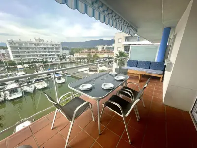 Appartement à Roses, Appartement avec piscine à Santa Margarita, Roses - 2 chambres, terrasse et parking privé - L993791