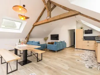 Apartamento en Grandparigny,Charmant appartement 3 chambres avec terrasse, proche Mont-Saint-Michel et activités familiales FR-1-362-1088 N°993815