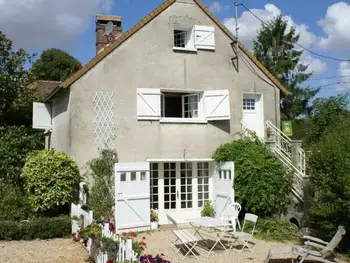 Yvelines, Agriturismo a Boissets, Gîte cosy et rénové à Boissets avec jardin clos, WiFi, proche randonnées et sites touristiques. FR-1-527-46 N°993820