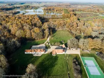 Casa rural en Jouy le Potier,Évasion en Sologne : Gîte PMR, Billard, Tennis & Nature Proche Châteaux de la Loire FR-1-590-420 N°993866