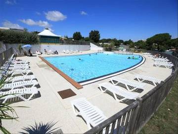 Location Chalet à Rivedoux Plage,Camping Le Platin - Redoute  - Tiny lodge 2 Chambres 5 Personnes - N°994061