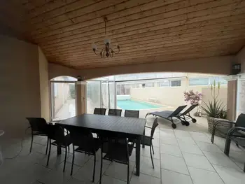 Huisje in Vallon Pont d'Arc,Villa 11 Pers à Vallon-Pont-d'Arc - Piscine Privée, 5 Ch, Jardin, Proche Centre FR-1-382-213 N°994277