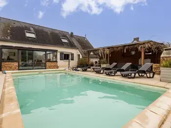 Gîte in Saint Molf,Maison familiale avec piscine chauffée, proche plages et La Baule FR-1-306-1266 N°994704