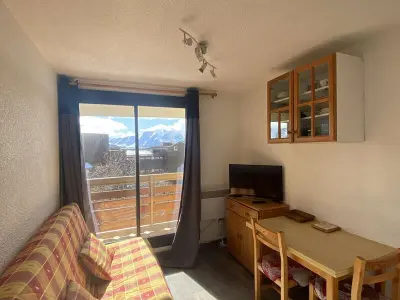 Appartement à Huez, Charmant studio 4 pers, balcon sud, quartier Éclose, proche commerces et Alpe Express, animaux admis - L994845