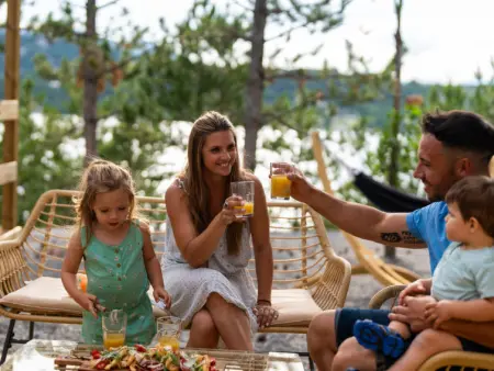 Mobilhome Luxe 4 personnes 2 chambres, Maison 4 personnes à Prunières - Photo 9