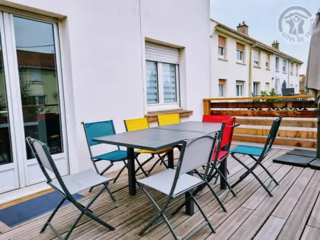 Gîte spacieux à 700m de la plage avec jardin, terrasses et garage - Malo-les-Bains, Dunkerque - Photo 7