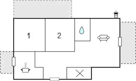 Location Appartement 6 personnes à Porto San Giorgio - Photo 33