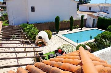 Location Maison à Vinaròs,Villa Mario para 8 con piscina privada A/A y Wi-Fi. 1102328 N°996179