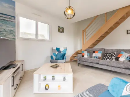 Maison lumineuse et moderne avec jardin clos proche plage - Photo 5