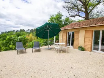 Gite à Saint André d'Allas,Maison de plain-pied avec piscine privée au cœur du Périgord Noir FR-1-616-365 N°996565