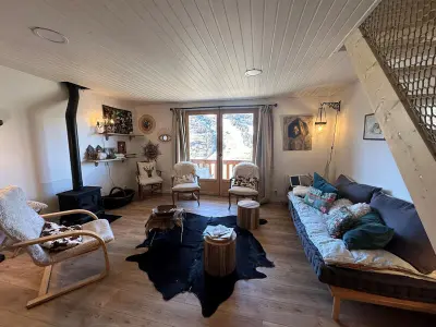 Appartement à Vars, Duplex moderne 3 chambres avec balcon, barbecue et équipements de cuisine - L996951