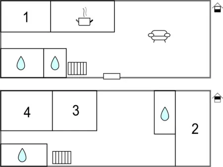 Location Maison 8 personnes à Saint Aubin Routot - Photo 35