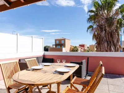 Villa à Narbonne, Villa climatisée avec terrasse, cuisine d’été et WIFI – Proche plage à Narbonne - L997207