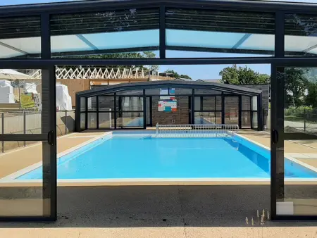 Chalet tranquille en Bretagne avec piscine chauffée, 2 chambres, proche mer et nature - Photo 1