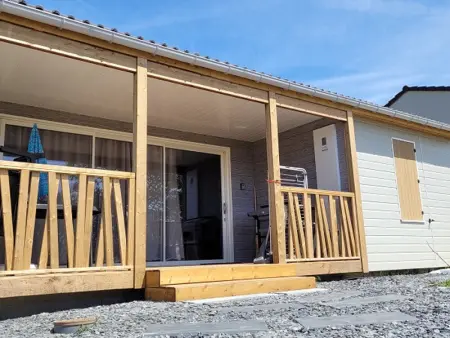 Chalet tranquille en Bretagne avec piscine chauffée, 2 chambres, proche mer et nature - Photo 3