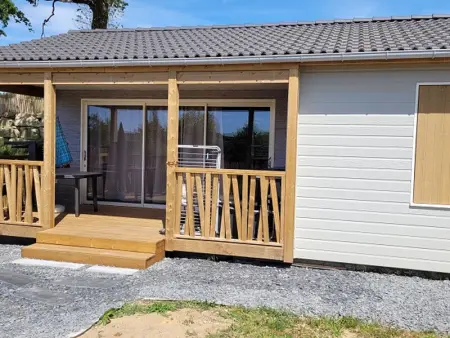 Chalet tranquille en Bretagne avec piscine chauffée, 2 chambres, proche mer et nature - Photo 5