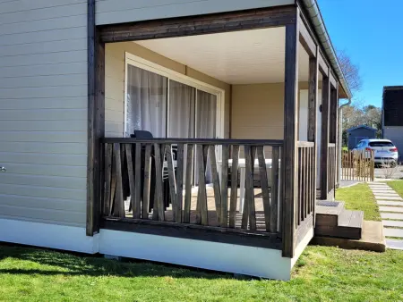 Chalet Confort 2 Chambres avec Piscine Chauffée et Climatisation en Bretagne Sud - Photo 4