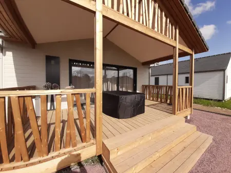 Chalet confort 3 chambres, piscine chauffée, entre mer et nature près du Golfe du Morbihan - Photo 5