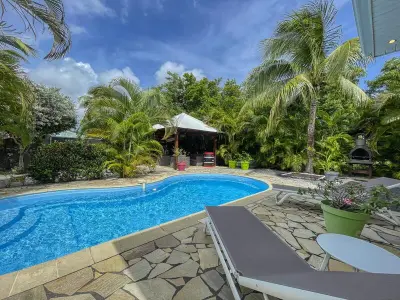 Villa à Saint François, Piscine Sauna salle de sport - N°998147