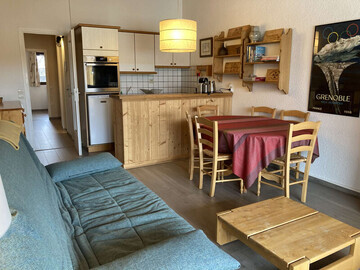 Location Appartement à Huez,2 pièces pour 6 personnes de 52m², centre station - Alpe d'Huez FR-1-405-359 N°998239