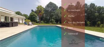 Villa à Rives de l'Yon,Magnifique villa 5 avec piscine privee parc 2 ha 1178913 N°998324