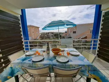 Appartement à Marseillan Plage, Appartement 2 pièces avec terrasse, parking et accès direct à la plage à Marseillan - L998526