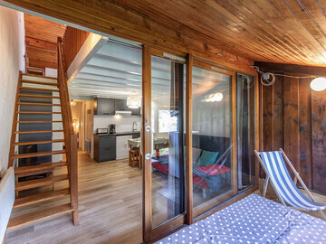 Location Wohnung in Cauterets,T2 rénové avec terrasse, parking privé, local vélos à Cauterets FR-1-401-290 N°998530