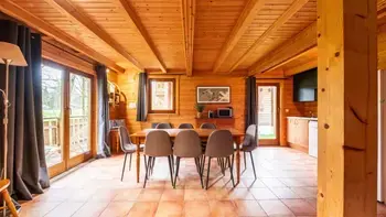 Chalet en Morillon 1100,Bois de Champelle -7- Magnifique chalet 8 pers 1195145 N°998564