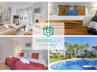 Appartement à Marbella, Refuge Méditerranéen Luxueux à Puerto Banús: Terrasse, Piscine et Proximité Commodités - L998954