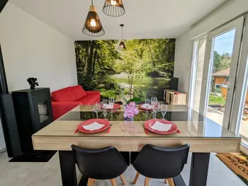 Cottage in Moyenmoutier,Maison neuve et paisible avec étang privé, terrasse et randonnées aux portes du Pays de Salm FR-1-589-635 N°999518