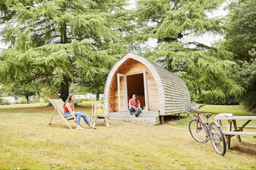 Location Cabane à Bieuzy,Camping Le Clos du Blavet - Mobil-home Bleuet - 25 m²  4 places- terrasse 11 m² 867136 N°999814