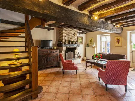 Gîte champêtre avec jardin clos et animaux admis chez les châteaux de la Loire - Photo 4