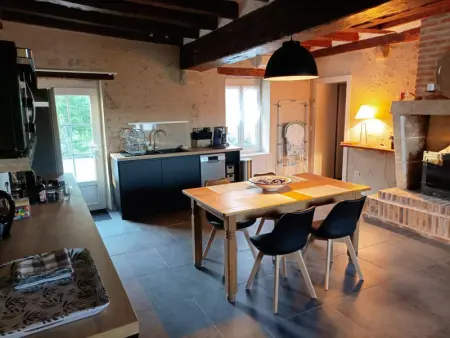 Gîte tout confort avec grand jardin, cheminée, clim et WIFI, proche châteaux de la Loire et ZooParc de Beauval - Photo 6