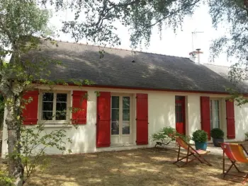 Gite à Mont prés Chambord,Maison rénovée avec grand jardin, au cœur des châteaux de la Loire, proche de Chambord et Blois FR-1-491-403 N°999969