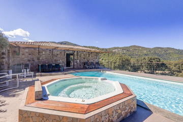 Location Maison à Aregno,San Quilico - Maison climatisée, piscine, vue mer 1208871 N°1000046