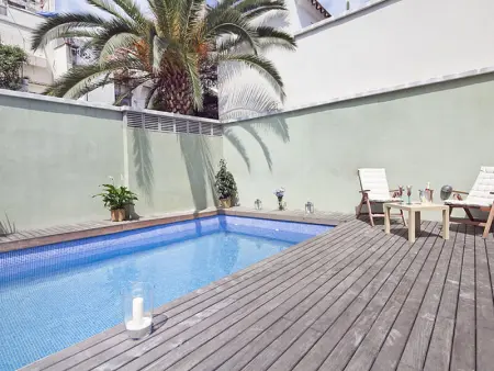 Triplex avec Terrasse Privée, Piscine, et Parking à Gràcia, Barcelone - Photo 5