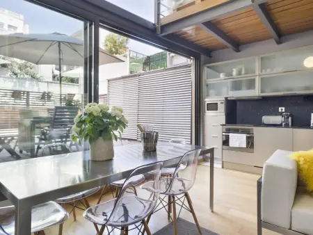 Appartement avec Terrasse Privée, Piscine et Parking au Centre de Barcelone - Photo 3