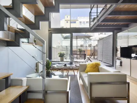 Appartement avec Terrasse Privée, Piscine et Parking au Centre de Barcelone - Photo 4