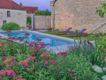 Casa rural en Maisons lès Chaource,Charmant Cottage avec Piscine à Maisons-lès-Chaource - Jardin Privé, Poêle à Bois, Proche Troyes FR-1-543-331 N°1000318