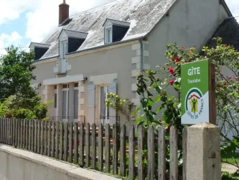 Gite in Manthelan,Maison avec jardin clos et terrasse couverte en Touraine, proche des châteaux et nature préservée. FR-1-381-574 N°1000684