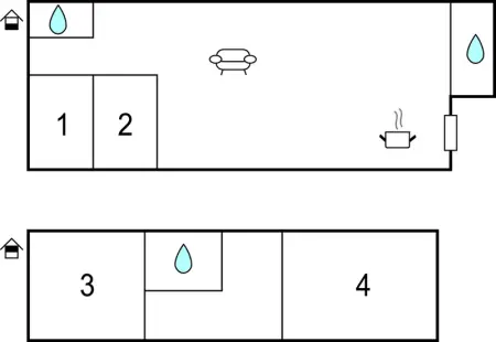 Location Appartement 10 personnes à Criquetot le Maucondui - Photo 23