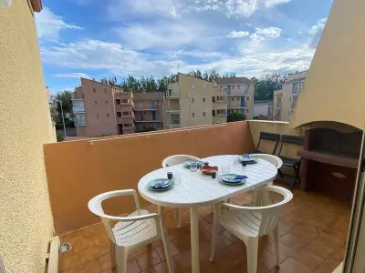 Appartement à Marseillan Plage, Appartement Confortable Pour 6 Avec Terrasse et Accès Direct Plage à Marseillan - L1001355