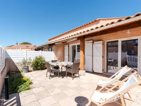 Pavillon climatisé avec piscine, terrasse, parking, et Wi-Fi à Gruissan - Photo 13