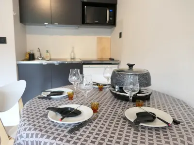 Appartement à Saint Gervais les Bains, Appartement 2 pièces pour 6 personnes près des pistes, balcon, piscine, parking - L1001398