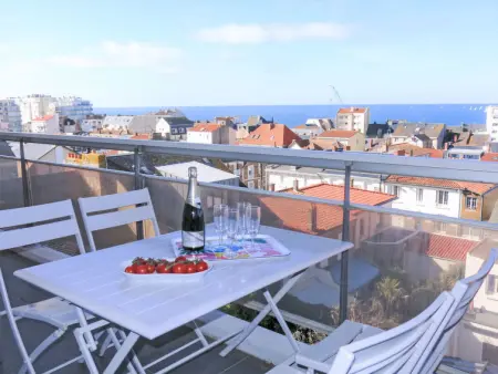 L'Hippocampe T2 balcon et large vue mer, Appartement 4 personnes à Les Sables d'Olonne - Photo 7