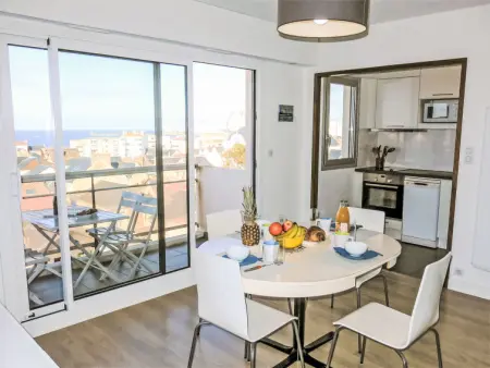 L'Hippocampe T2 balcon et large vue mer, Appartement 4 personnes à Les Sables d'Olonne - Photo 12