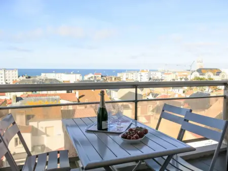 L'Hippocampe T2 balcon et large vue mer, Appartement 4 personnes à Les Sables d'Olonne - Photo 16